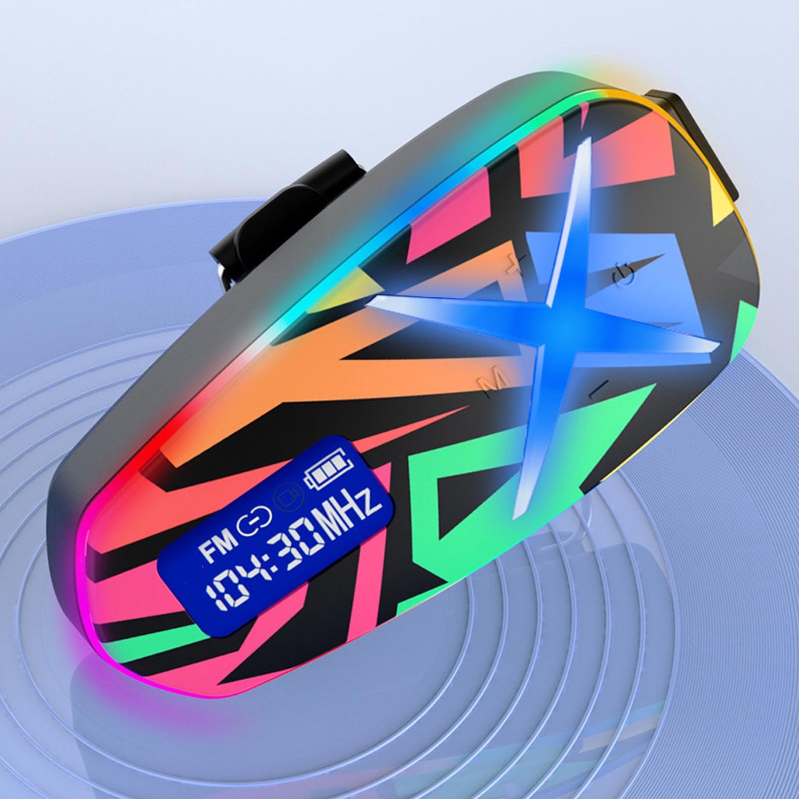 Cuffia Bluetooth per Moto, 40 Ore di Autonomia, per Casco