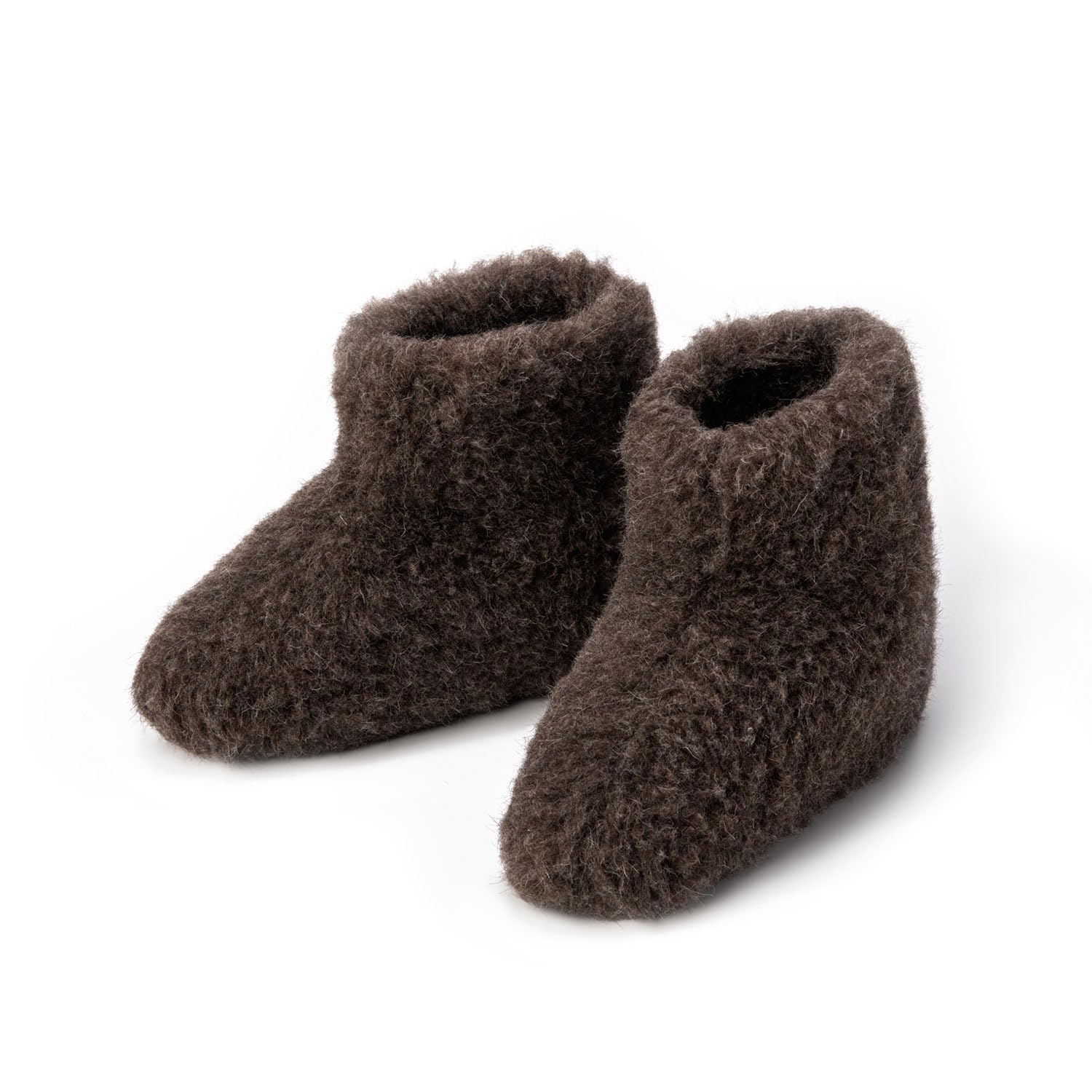 THE COZY SHEEP Hausschuhe Herren und Damen | Äußerst Bequeme & Weiche Wollhausschuhe aus 100% Merino-Wolle | Warme Hüttenschuhe Winter | Hohes Modell