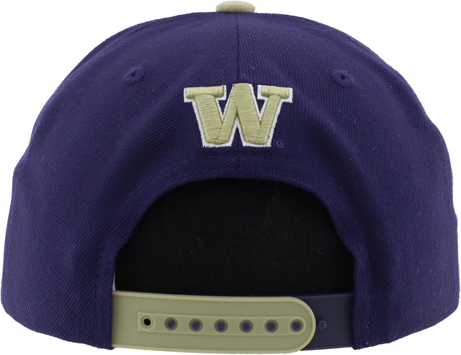 ZHATS NCAA Officially Licensed Adjustable Snapback Hat Flat Bill Z11 Retro Chenille - Image 4