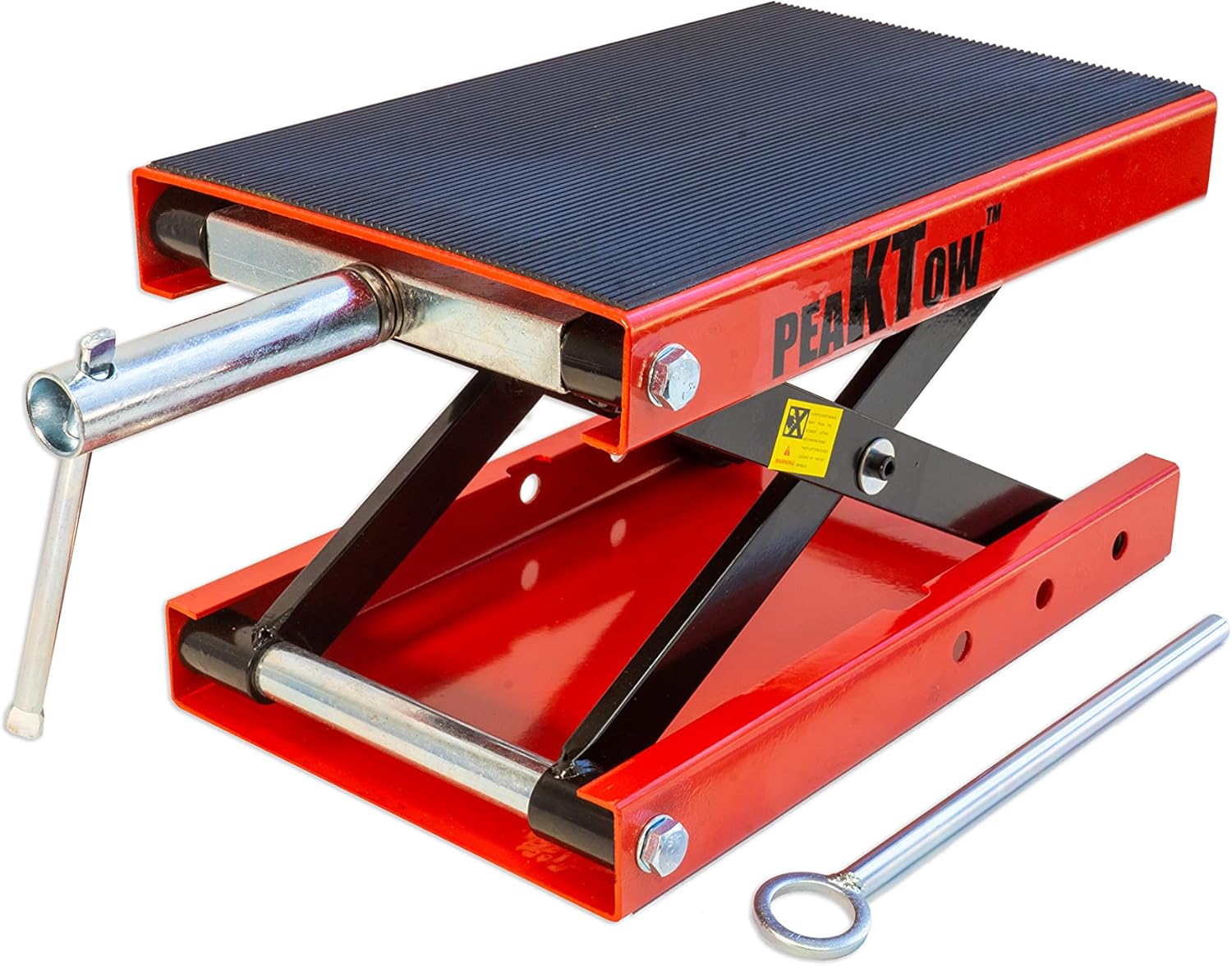 PEAKTOW PTM0101 Heavy Duty 1100 LB Wide Deck ATV Motorcycle Bike