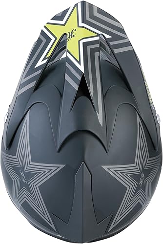 Miniatura 3 de Casco de motocross para adultos con gafas, guantes y máscara, ATV, casco de motocicleta para adultos todoterreno, color negro para adultos, aprobado