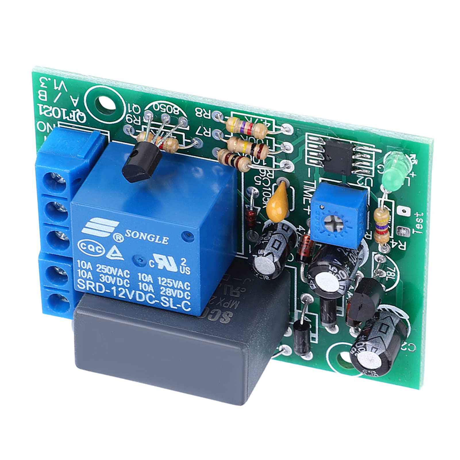AC 220V Verstelbare Timer Vertraging Schakelaar Aan/Uit Tijd Relais Module Nieuw