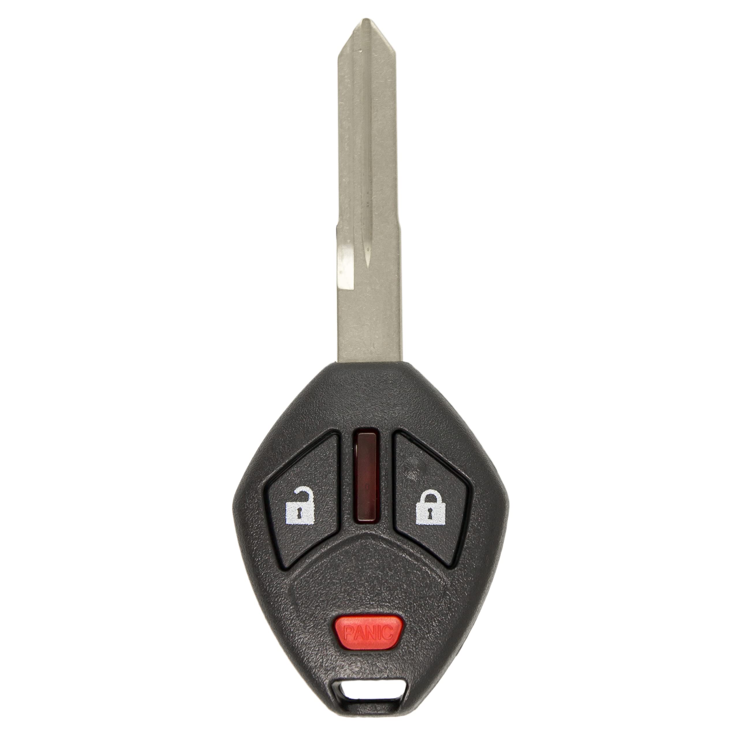 Keyless2Go Ricambio per chiave telecomando a 3 pulsanti Mitsubishi OUCG8D-620M-A
