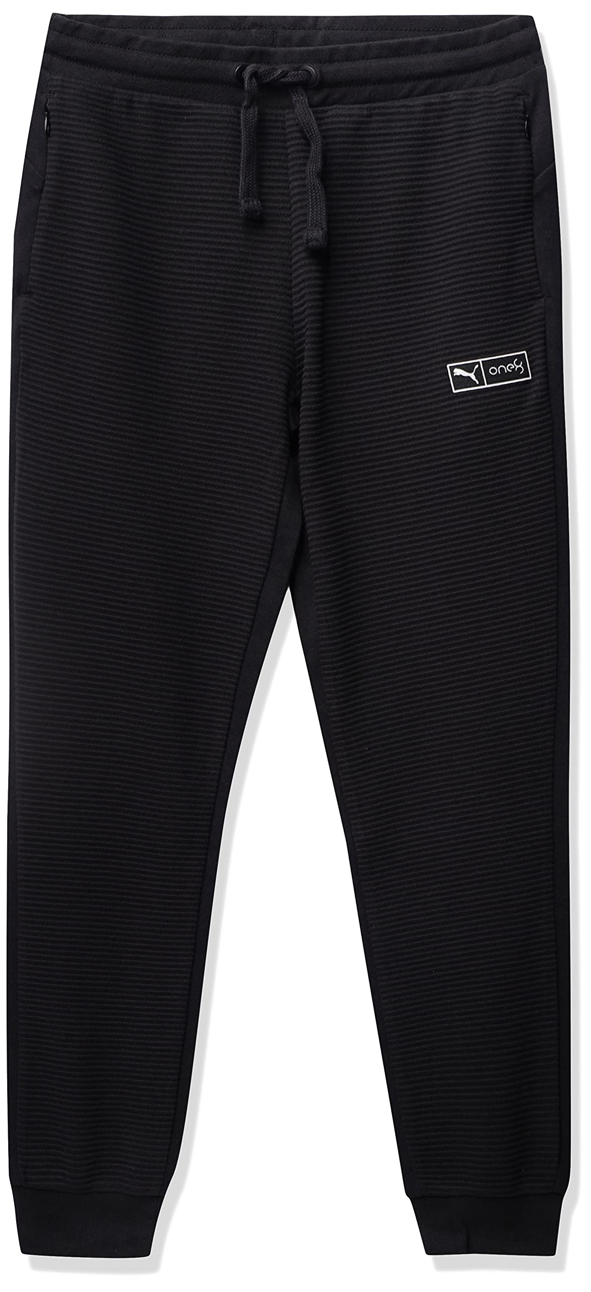 PumaBoy's VK Regular Fit Sweatpants, Black, 5-6 Years