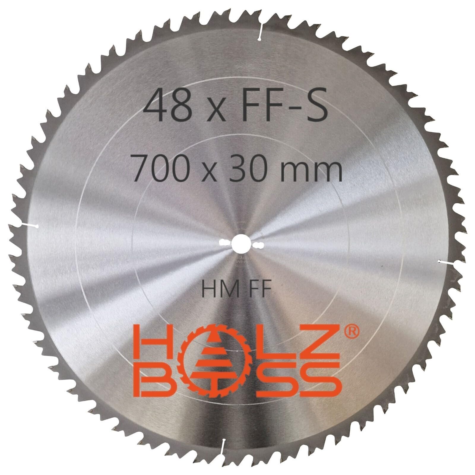 Hitachi HM-Sägeblatt 190x30xZ48 – Kreissägeblatt Für Holz, Wechselzahnform (WZ), Mit Hartmetall-Zähnen, Lasergeschnitten
