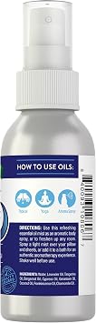 Nature's Truth Good Nite Essential Oil Mist | 2.4 fl oz | Calming Blend | for Topical Use, Yoga, Aroma Spray | for Topical Use, Yoga, Aroma Spray