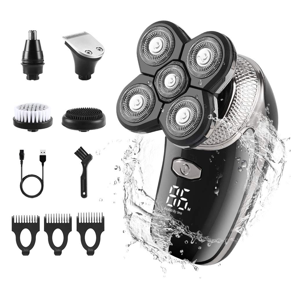 Mini Portable Electric Travel Shaver for Men White