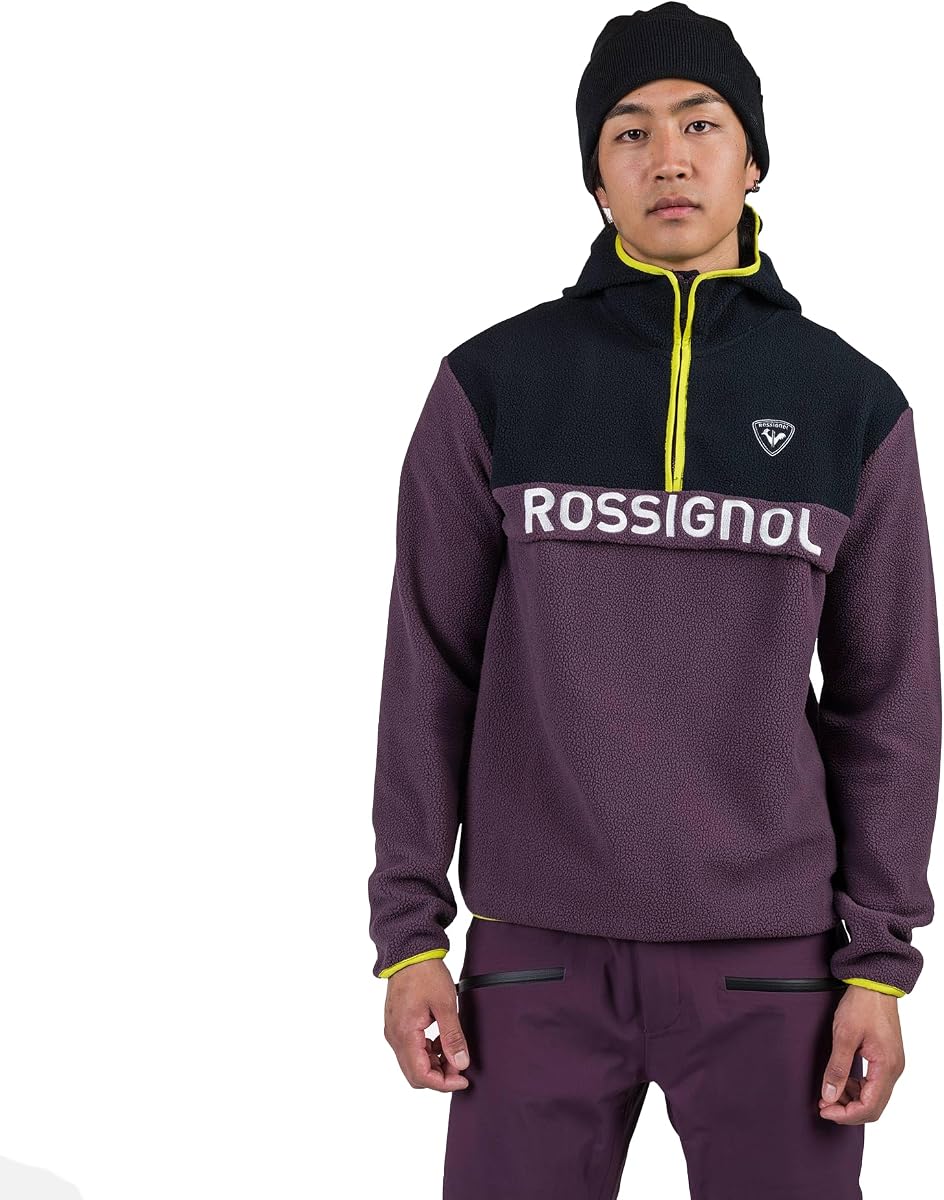 Alltrack Fleece - Mid Layer for Men - Warm Ski Base Layer with Fixed Hood