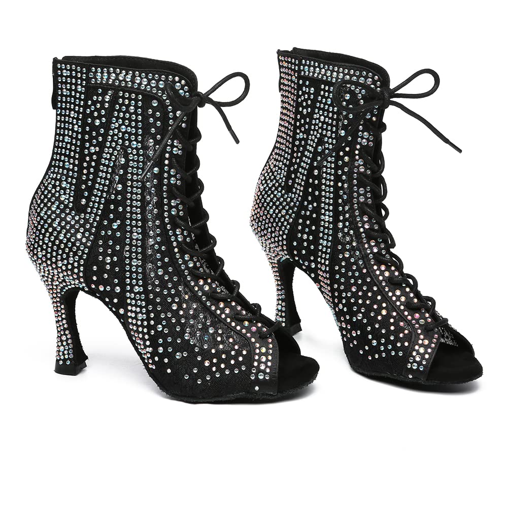 buty do tańca latino damskie otwarty palec towarzyskiego salsa profesjonalne buty do tańca latino,Model-YCL445