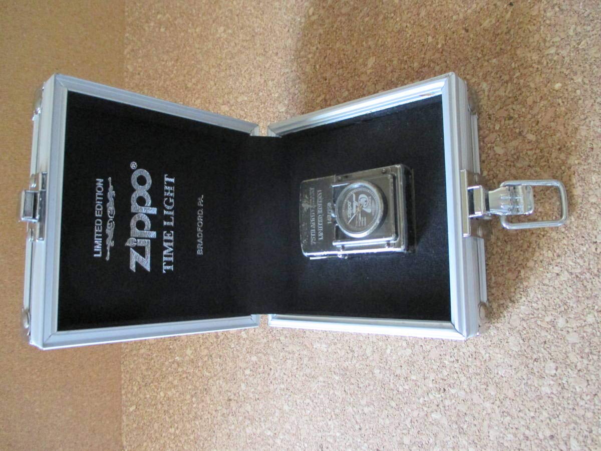 Amazon.co.jp: ZIPPO 『TIME LIGHT タイムライト 75周年記念 限定品 