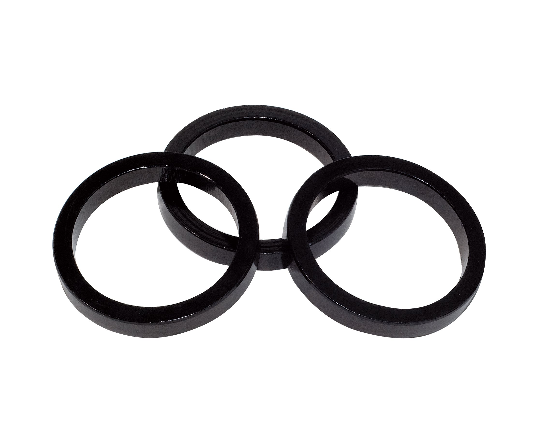 Weldtite WEL8043 Aheadset Spacer - Black, 1-1/8 Inch