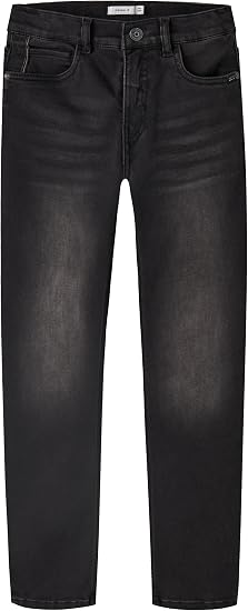 NAME IT Nittad Xsl DNM Pant M Nmt Noos Jeans, Grigio (Dark Grey Denim), 116 Bambina
