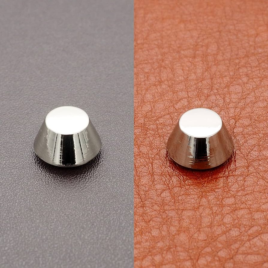 Amazon.co.jp: TSUKURIRO 底鋲 台形型 13mm ネジ バッグ カバン