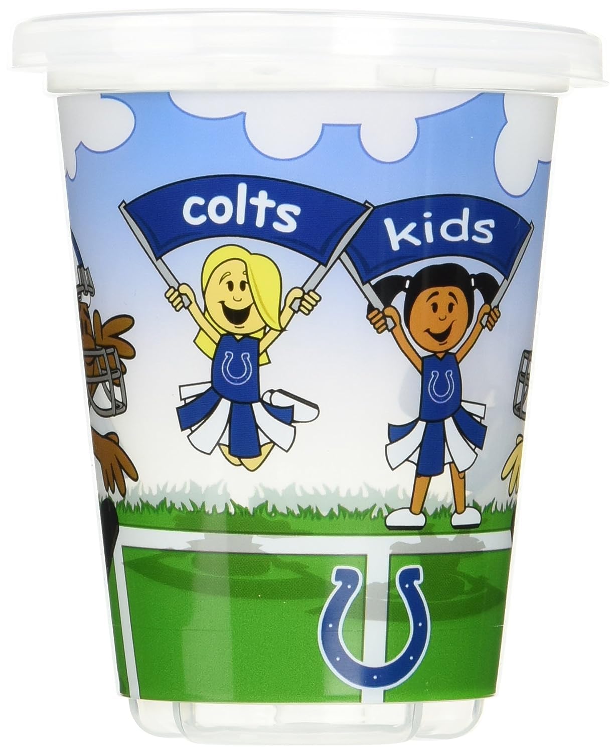 Rico Indianapolis Football Colts 10 oz Sip n Go Plastic Cups - Set of 3