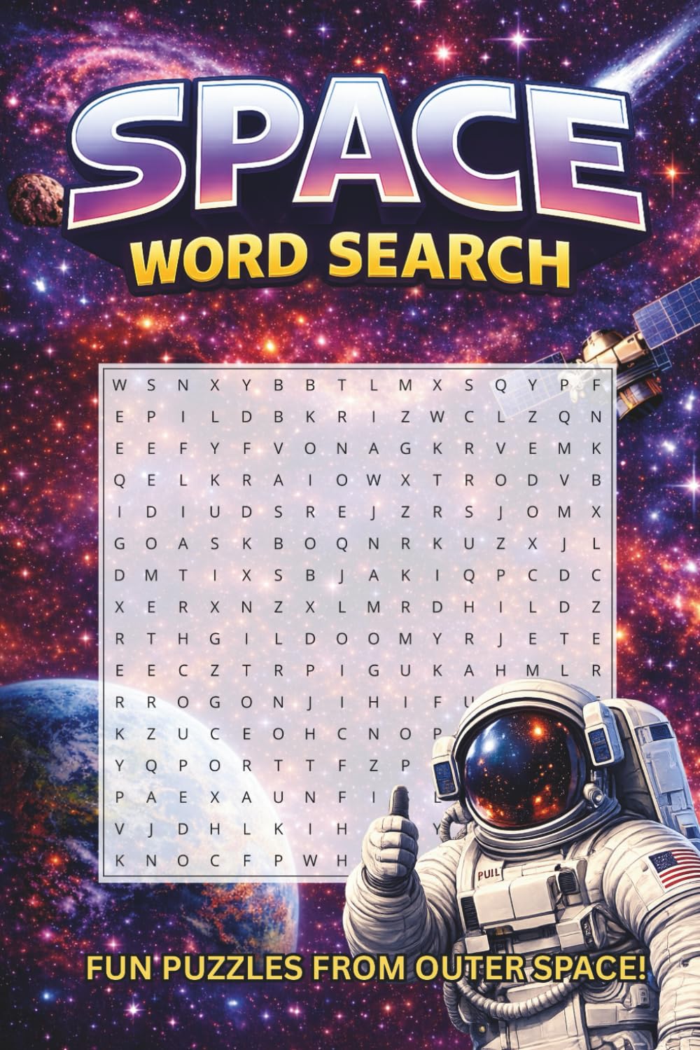 SPACE WORD SEARCH: FUN PUZZLES FROM OUTER SPACE