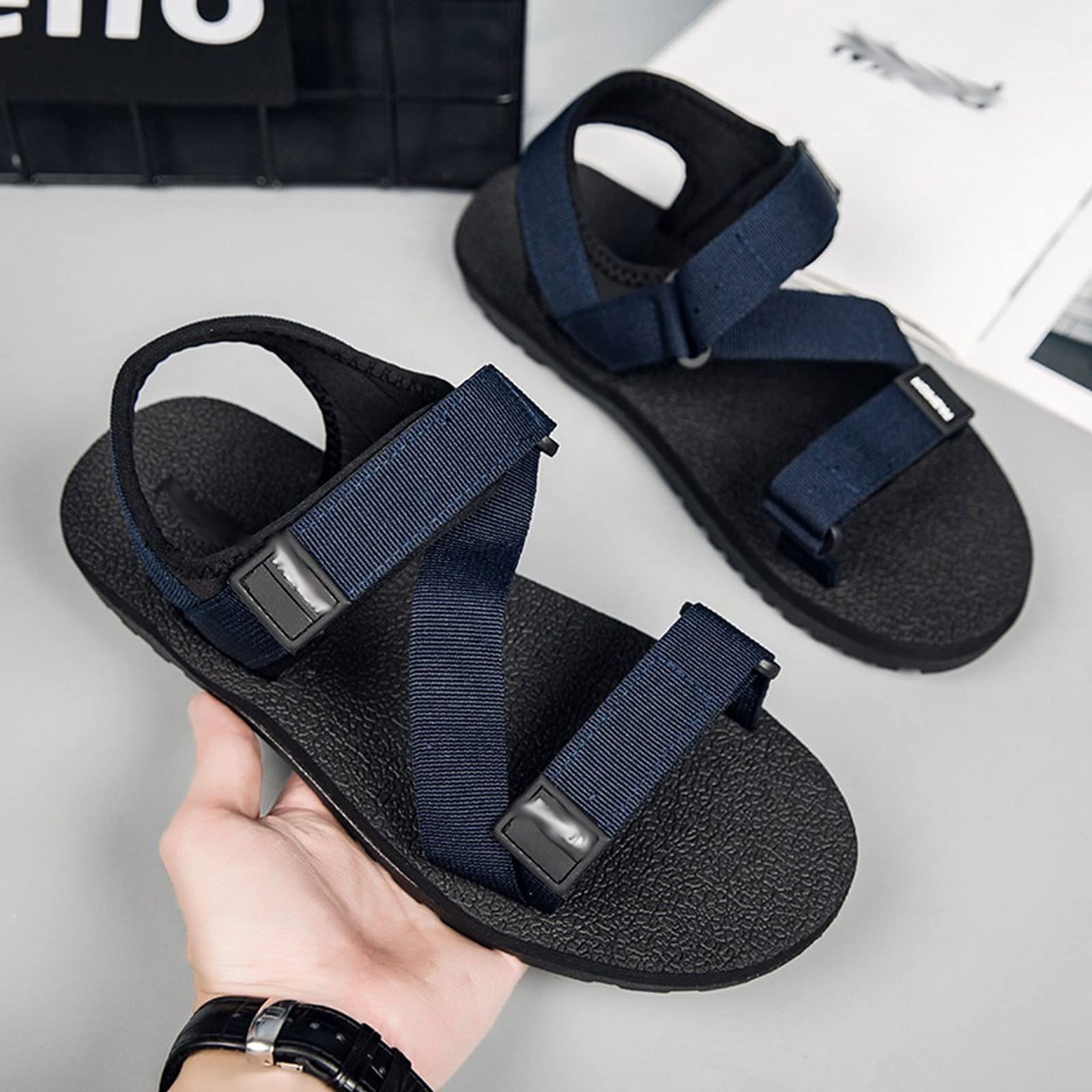 AMAAE Sandals for Men Casual Comfortable Men Sandals Soft 