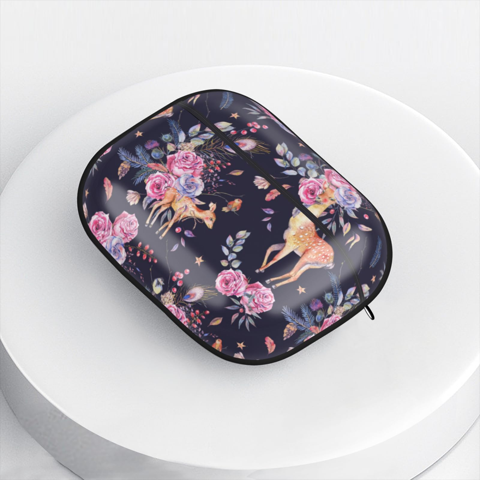 Amazon | AirPods Proケース 鹿 ピンク ローズ AirPods Proカバー エア  