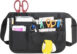 ナースポーチ【看護師監修】大容量 ウエストポーチ 仕事用 看護師美容師 ナースバッグ 2WAY仕様 軽量