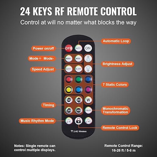 Miniatura 95 de VEVOR Pantalla de botella de licor con iluminación LED, 3 niveles de 40 pulgadas, compatible con USB, estante iluminado de bar para el hogar