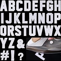 Vista 16 de Outus 279 Pieces Christmas 2 Inch A-Z Flock Letters Transfer Letters for Christmas Stocking Graduation Cap Toppers(Glitter Silver)