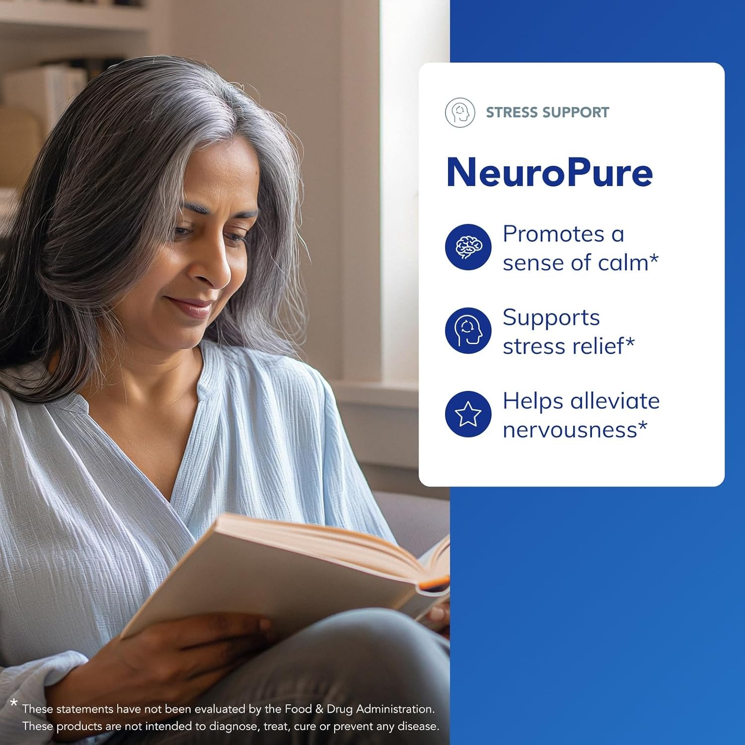 Pure Encapsulations NeuroPure | Hypoallergenic Supplement with Enhanced Support for Calmness and Stress Relief | 120 Capsules - Image 3