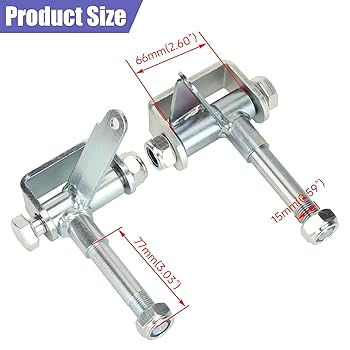 Amazon.com: CILOYU Go Kart Steering Spindle Bracket Set 5/8