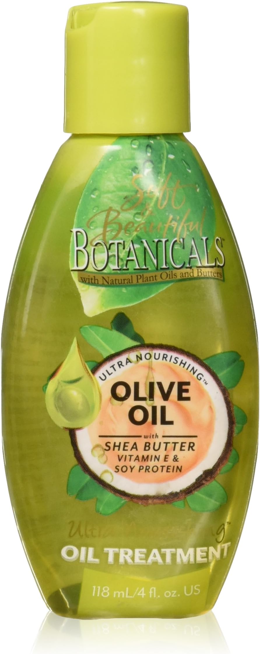 Soft & Beautiful Botanicals Ultra Nourishing Olive Oil, Treatment 4 Oz