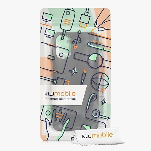 Miniatura 7 de kwmobile Funda compatible con Motorola Moto E32 - Funda protectora de silicona TPU suave y delgada - Negro mate