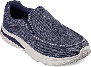 Skechers メンズ スケッチャーズ リラックスフィット:ソルバノ バローネ スリッポン