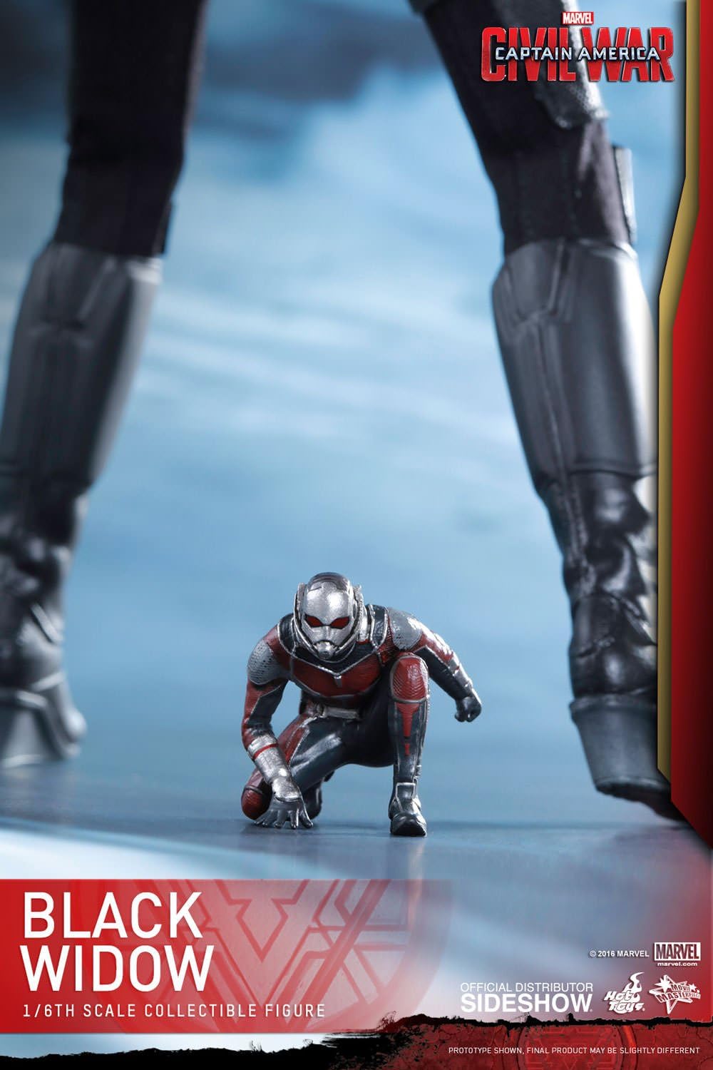 Hot Toys Marvel Captain America Civil War Black Widow 1/6 Scale Figure