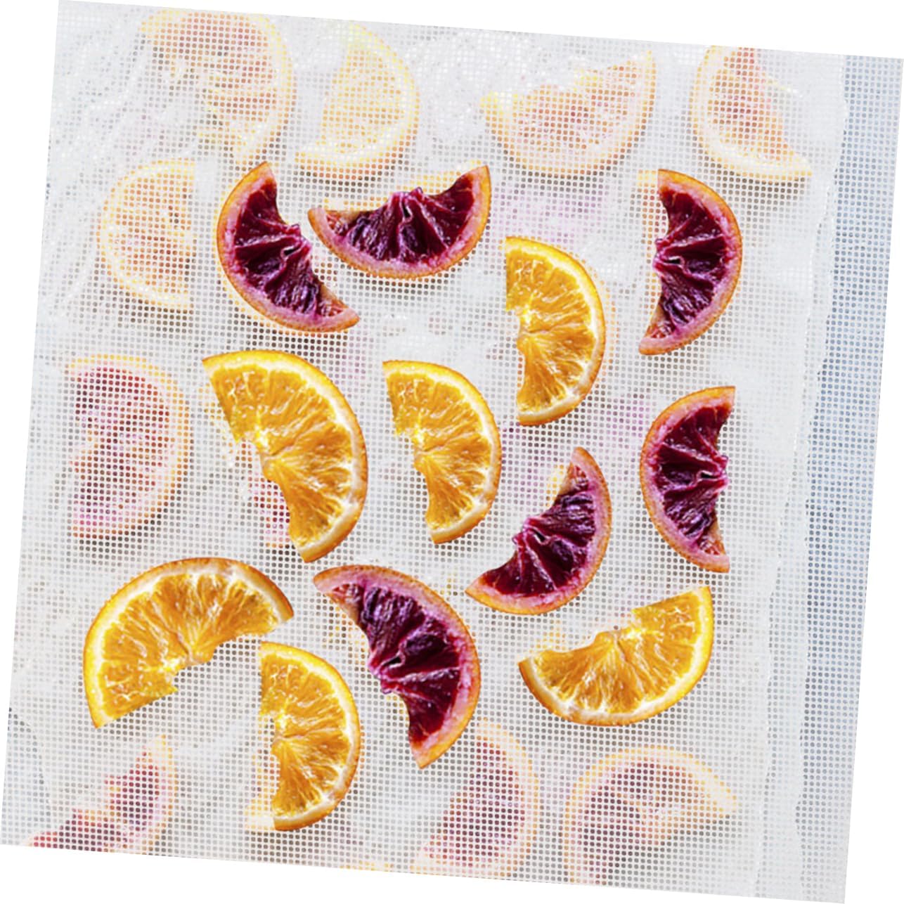 12pcs Silicone Dehydrator Sheets Reusable Non-stick Mats for Food Drying Baking Mats Liners Safe Easy to Clean for Kitchen for Fruits Veggies