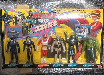 BANDAI NAMCO チェンジマン フィギュアセット Amazon.co.jp: 電撃戦隊 チェンジマン ゴズマ戦士対決セット