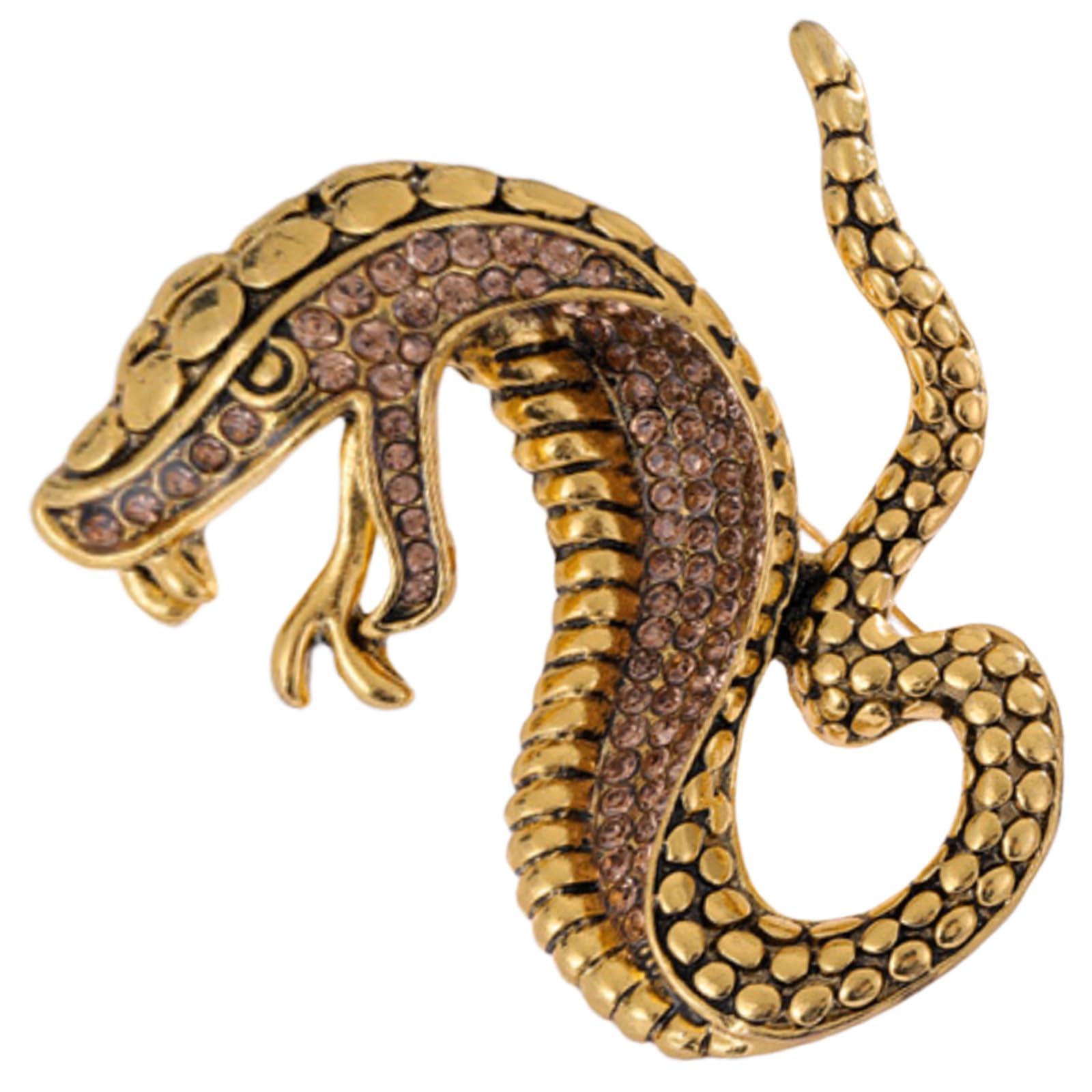 FAIRYGATE Brooches Enamel Brooch for Men Women Retro Rhinestone Lapel Pin Clothing Hat Decoration，B38 — view 59