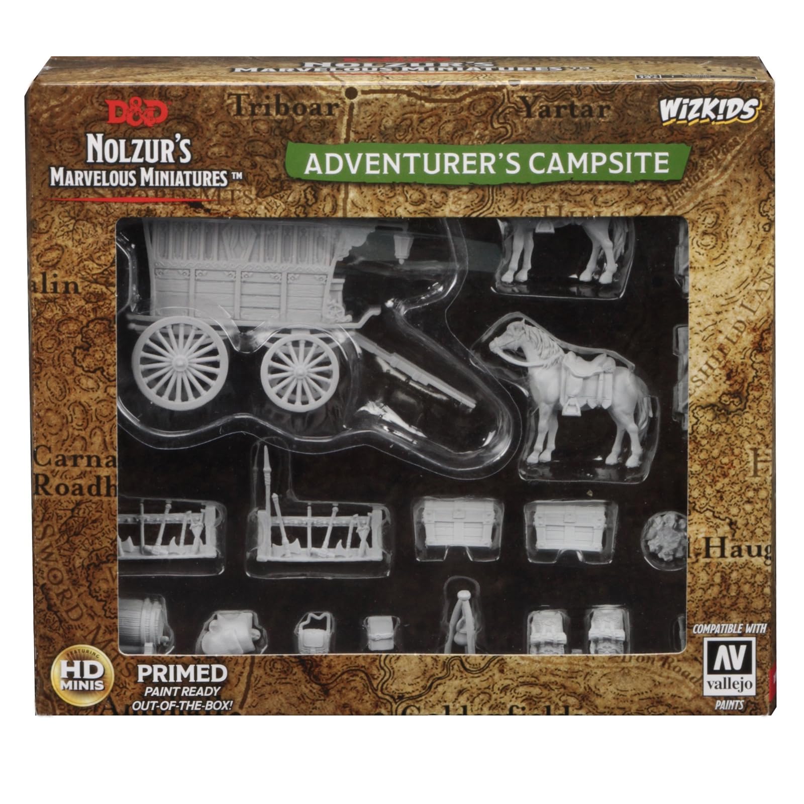 WizKids D&D Nolzur's Marvelous Miniatures: Adventurer's Campsite