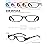 SOCTICK Reading Glasses Blue Light Blocking, 5-Pack Reading Glasses for Women with Comfort Spring Hinges, Anti UV/Glare Readers 2.50