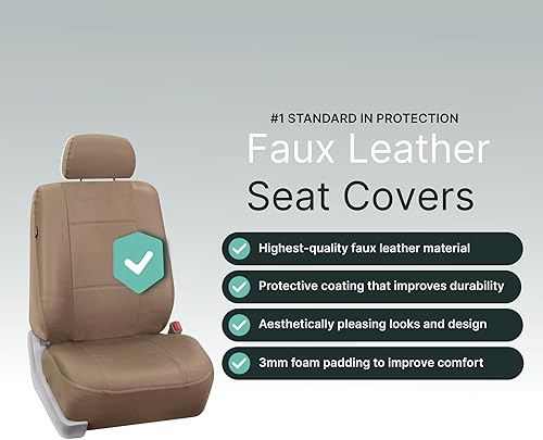 Miniatura 3 de FH Group - Funda universal para asiento delantero de automóvil