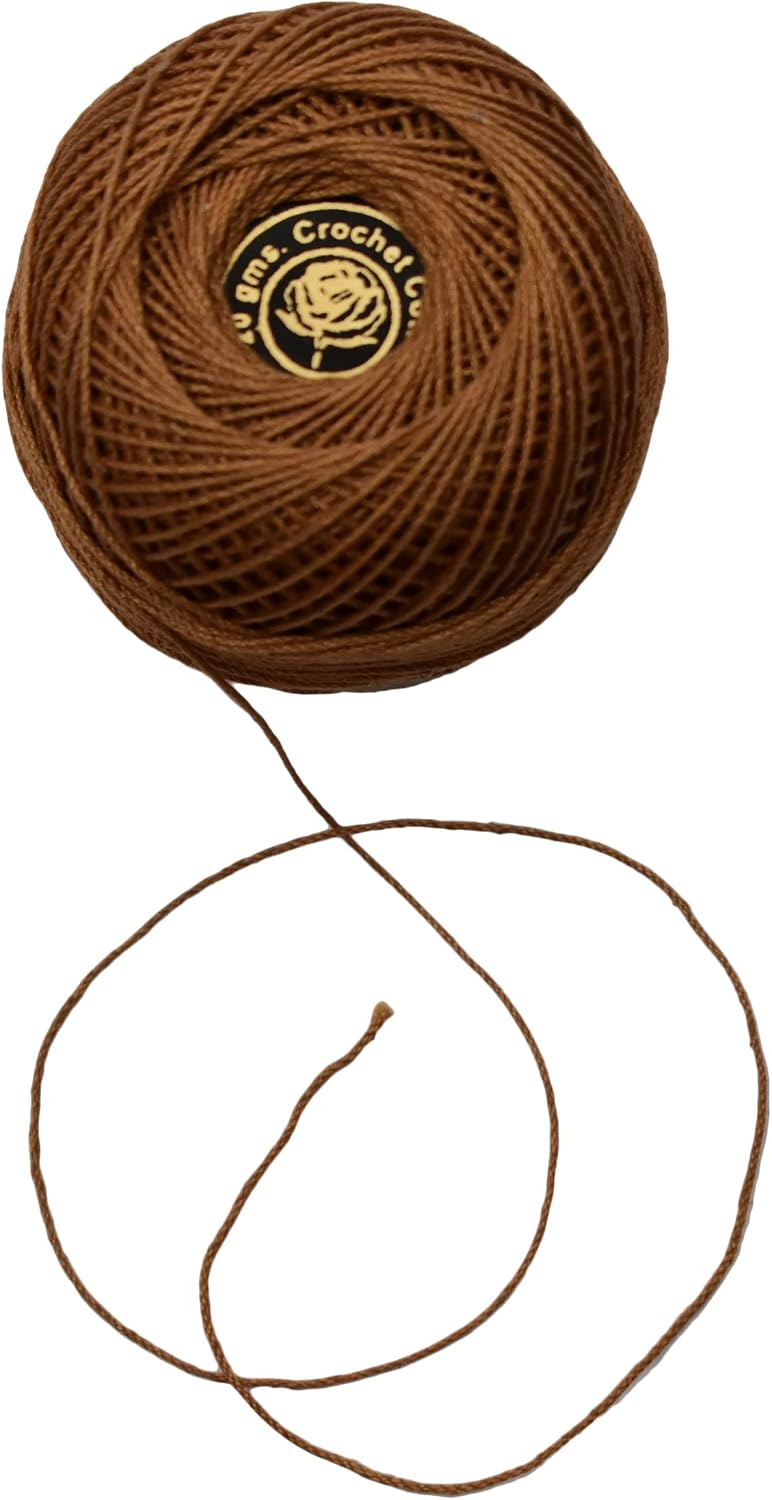 Red Rose Crochet Threads Hand Embroidery and Weaving Knitting Cross Stitching