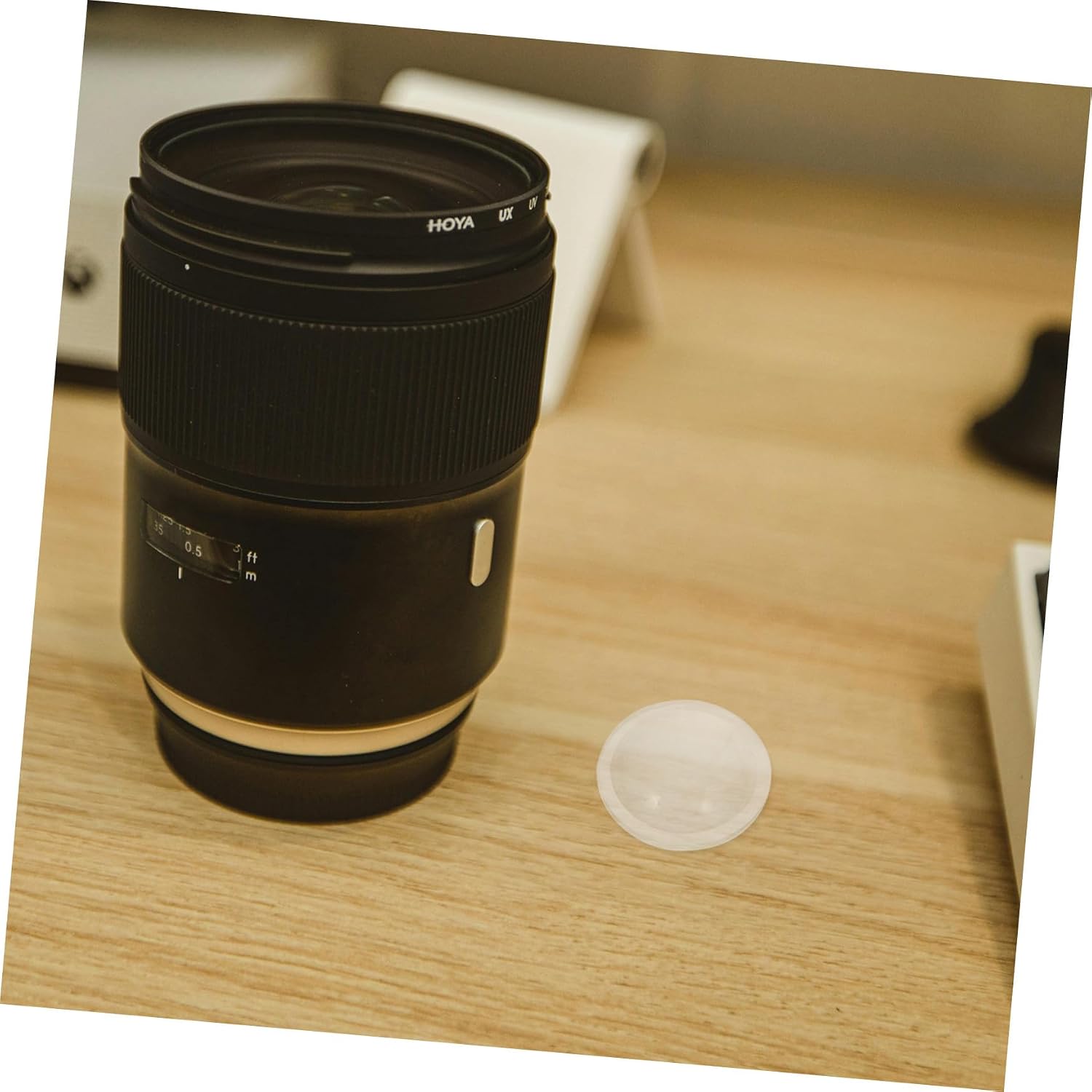 Garneck 5pcs Convex Lens Optical Glass Lens for Projectors Cameras Easy Installation Magnifier Accessory for Enhanced Illumination
