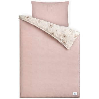 lulumoon Children's Bed Linen 100 x 135 cm Muslin Baby 100% Cotton Soft