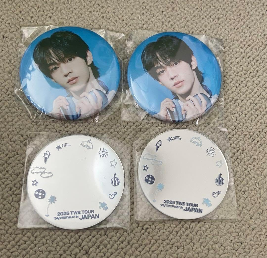 TWS ポップアップ カプセルトイ バッジ 鏡 コンプリート TWS