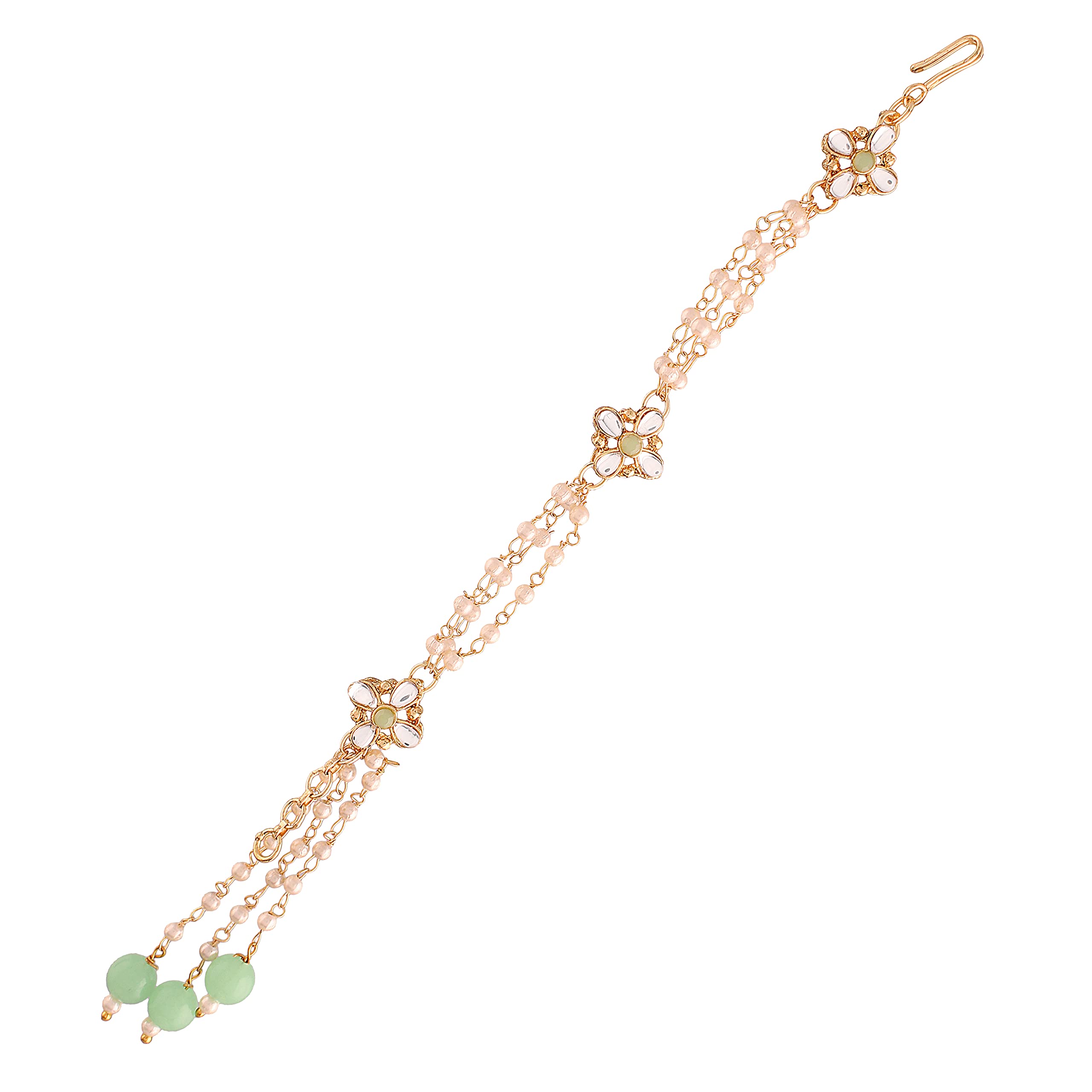 I Jewels Mens Pearl Hanging Bracelet For Bhabhi/Sister (R022-L) (B0B3MWVN8G) Amazon Price History, Amazon Price Tracker