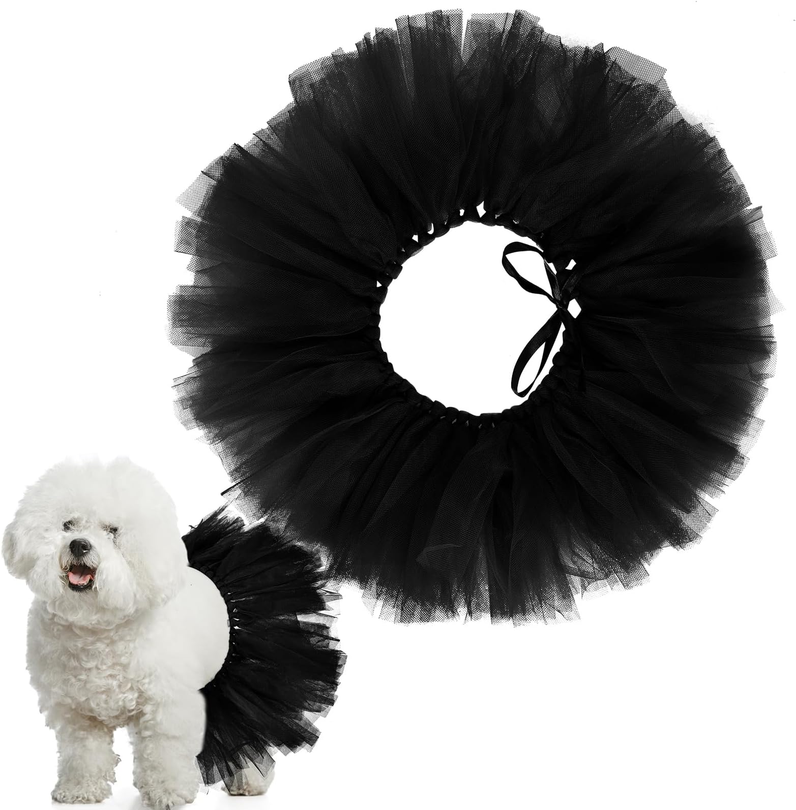 Locmeo Dog Tutu Tulle Tutu for Dogs Small Large Medium Dog