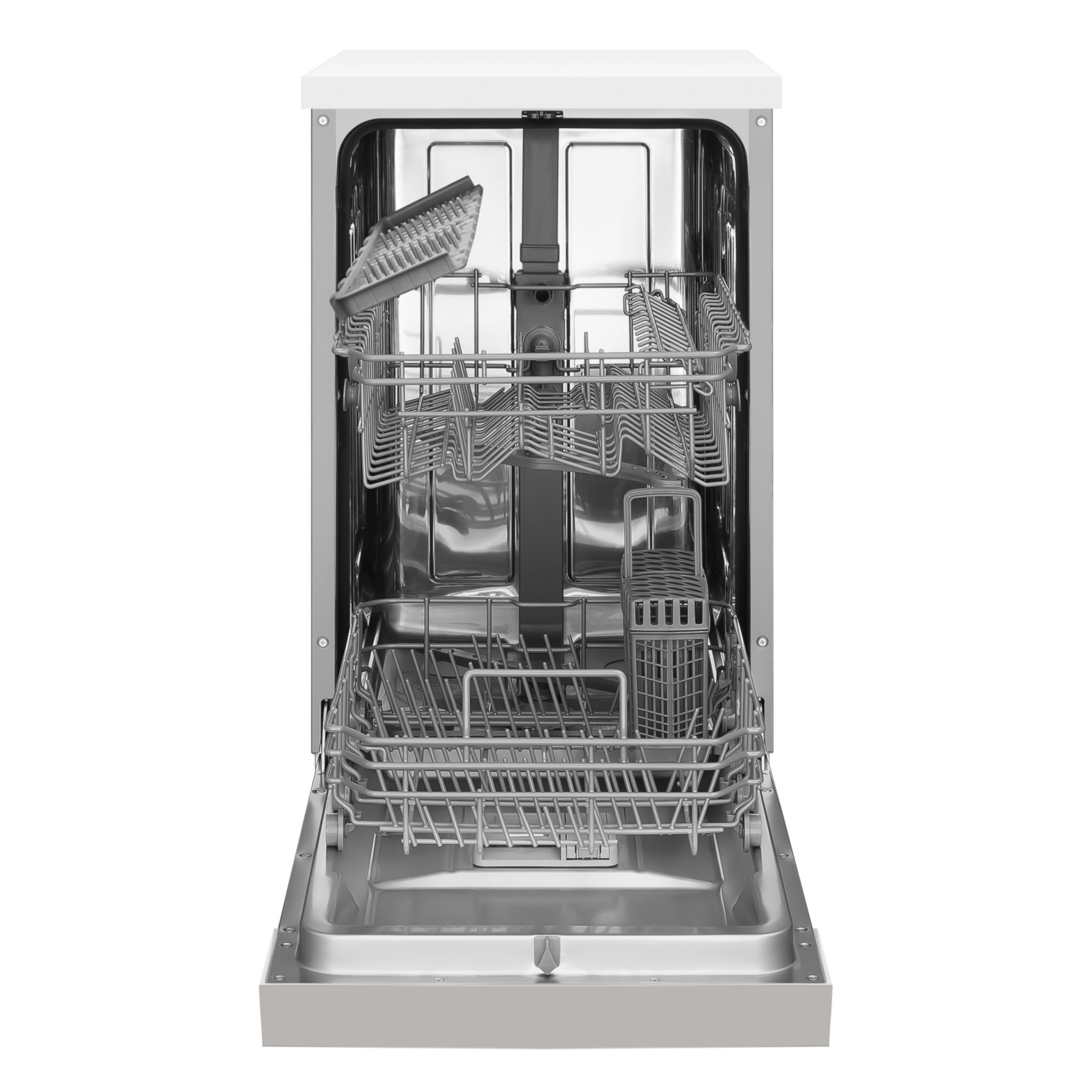 Amica EGSP 569 900 E Einbau-geschirrspüler / 9 MG / 3 Körbe /4Progr / AQS /47dB/ Energieeffizienzklasse E