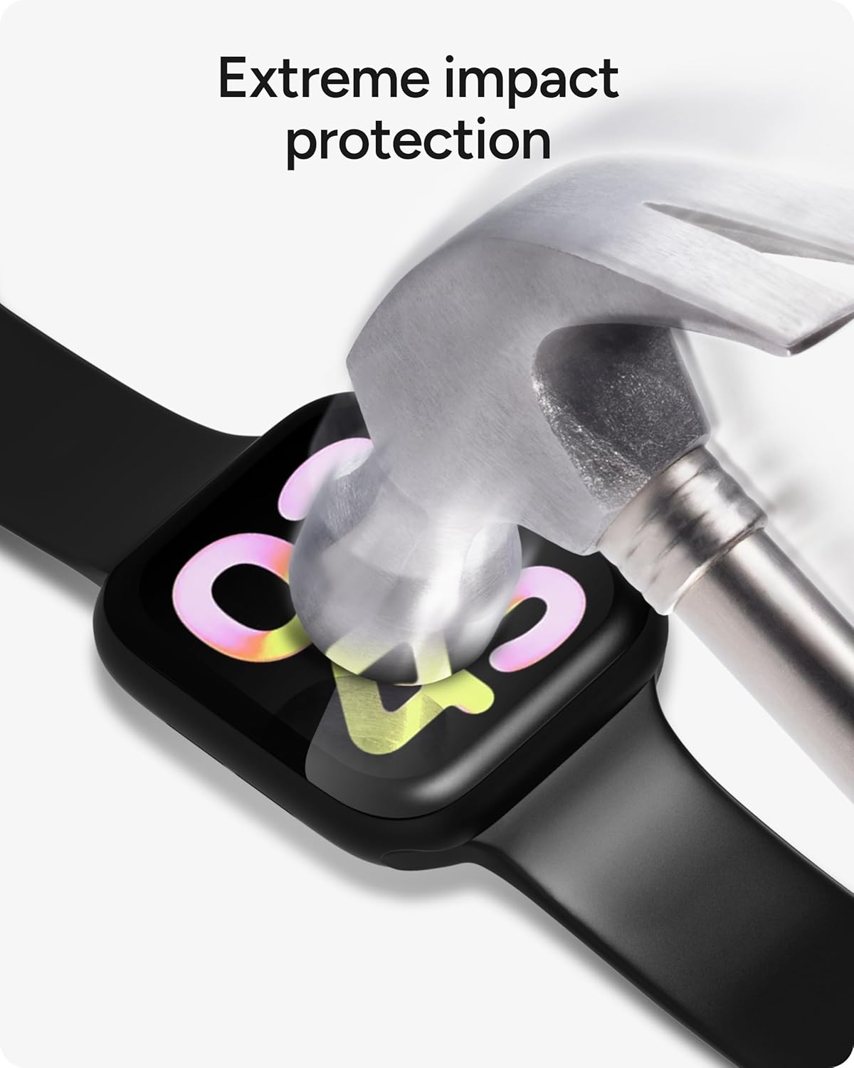ZAGG Invisbleshield Glass Fusion+ - Engineered Hybrid Glass - Screen Protector - Made for Apple Watch SE 3/6/ SE (2020)/ 5/4 (40mm) - Image 5