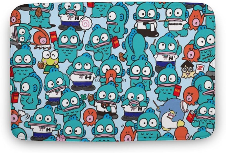 ハンギョドン　インテリアマット Amazon | ハンギョドン 玄関マット かわいい キッチンマット おしゃれ