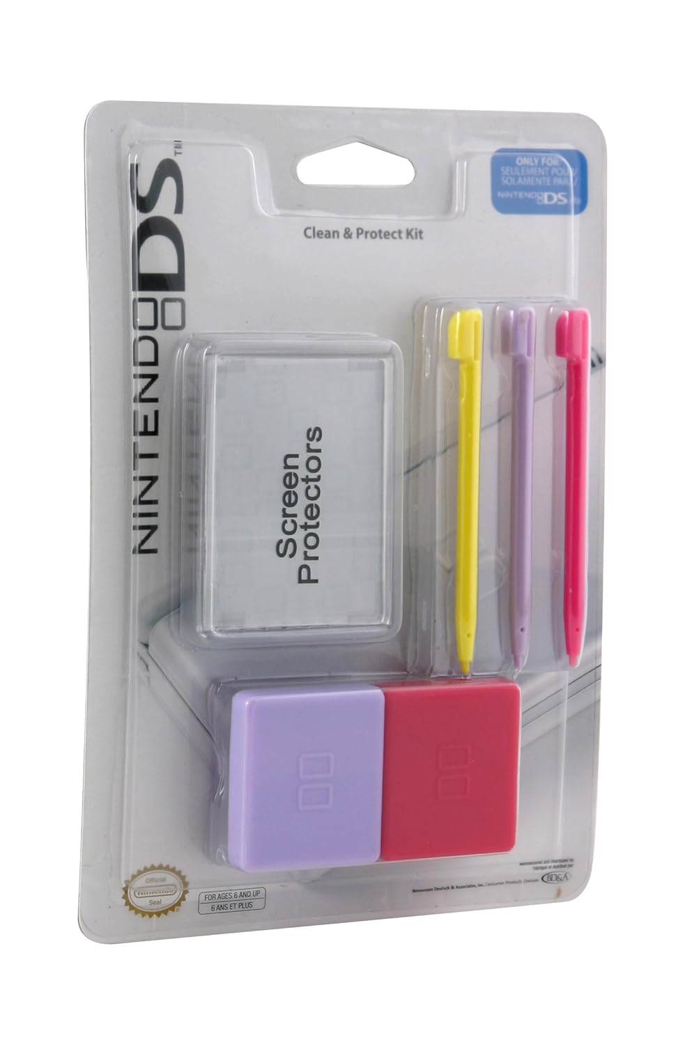 PowerA DS Lite Clean & Protect - Blue/Red