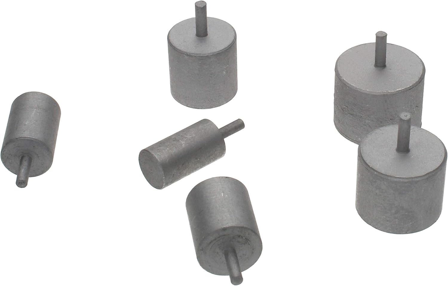 The Beadsmith Wig Jig Delphi Pegs – Wire Elements Small Sizes, 6 Pieces, Nylon with Metal Pins, 3/16, 1/4, 5/16, 3/8, 7/16 & 1/2 Inch Sizes - Used for Making Wire Components & Jewelry Designs