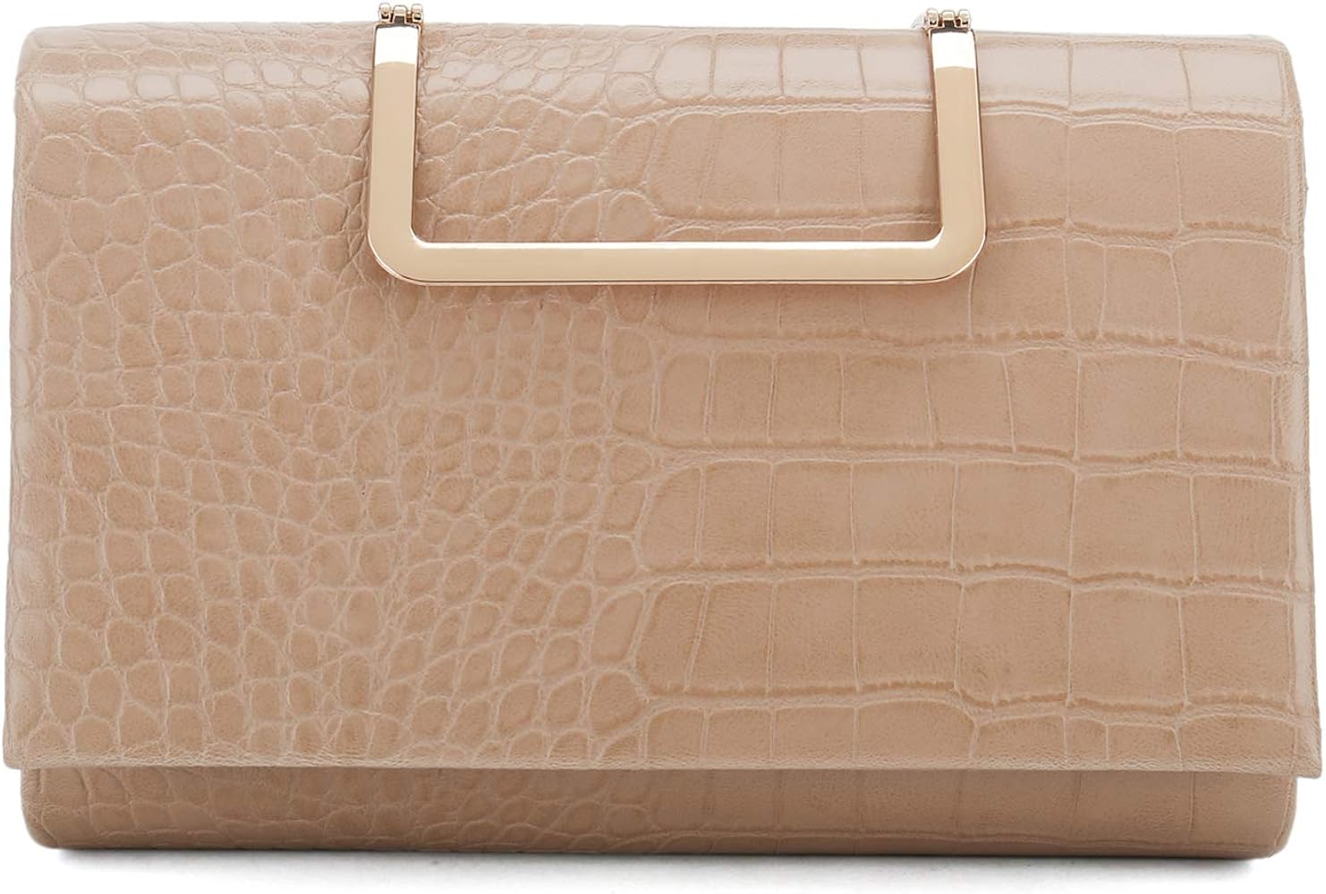 Amazon | CHARMING TAILOR スモールクロコダイルプリントクラッチ 