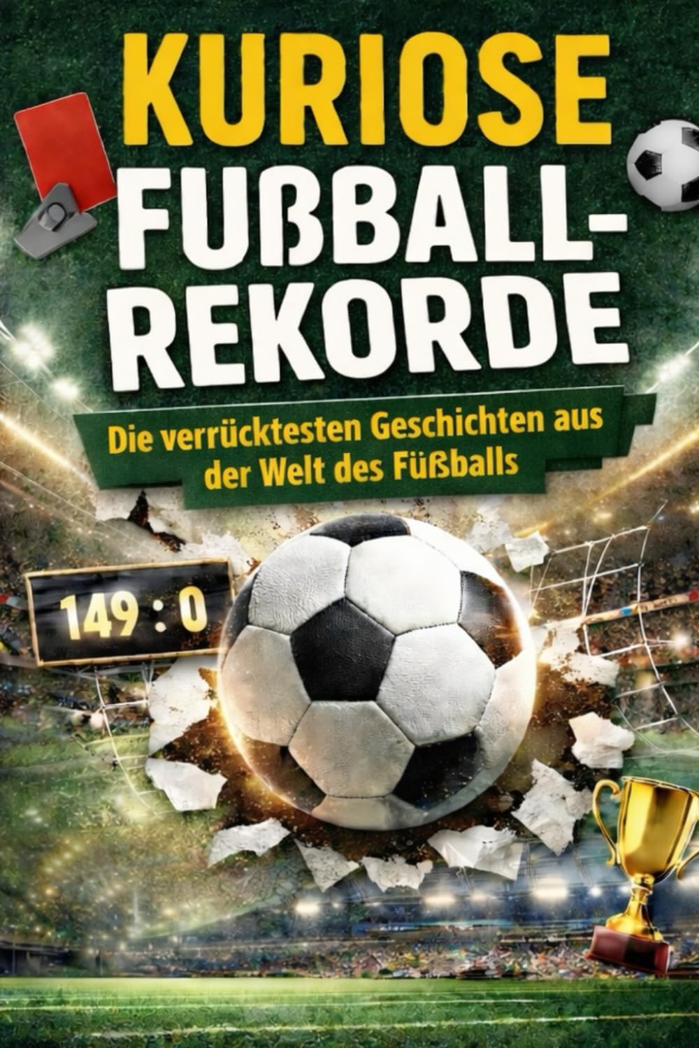 Die verrücktesten Fussballrekorde der Welt: Das Fußballbuch mit spannenden Fakten & einzigartigen Wissen für echte Fans inkl. Quiz | Perfektes Geschenk für alle Fussballfans