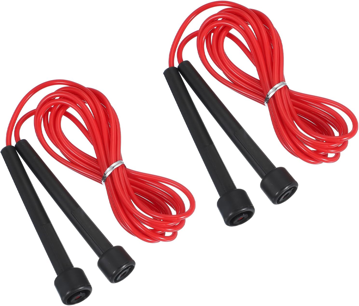 PATIKIL Jump Rope PVC, Adjustable Speed Skipping Rope Tangle-Free Exercise Equipment for Workout Women Men Outdoor Training Home Fitness